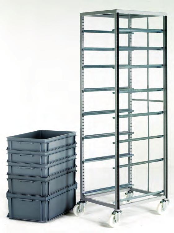 440 29 200 371.49 364.99 VCT226 24 x euro containers 1115 1420 440 49 200 579.49 562.49 Stock Trolley Ideal for moving small parts around the shop floor, workshop or warehouse.