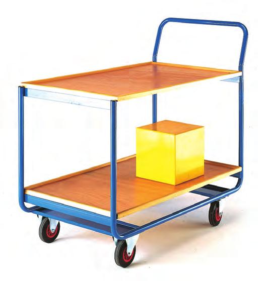 WORKSHOP TROLLEYS 189.99 Workshop Trolleys Fully welded tube and angle construction with two fixed and two swivel castors as standard.