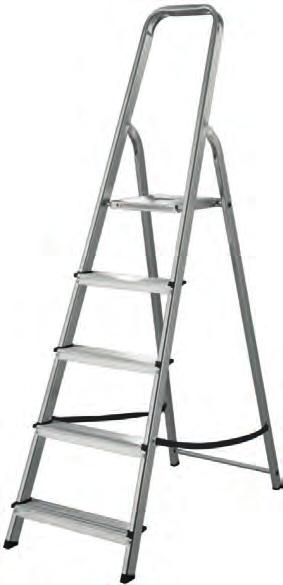 STEP LADDERS Home Garden Business Premises High Handrail Stepladders Wide range of heights available,choose from three to eight treads.