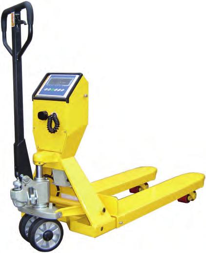 49 Warehouse Adjustable Pallet Trucks Available in three fork lengths and two width ranges Width over forks is adjustable from 400 to 520mm (ideal for the printing industry for example) or from 530