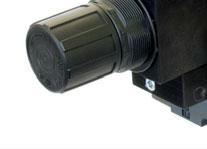 Many wiring options available to ease and reduce wiring/installation costs: DIN connectors with cord grip