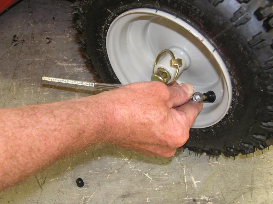 Step Eight: Check Tire Pressure Check tire pressure
