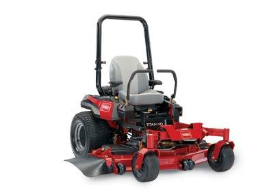 from a quality mower. Toro ride on mowers are engineered to efficiently handle extreme conditions and challenging terrain, without sacrificing cut quality or your comfort.