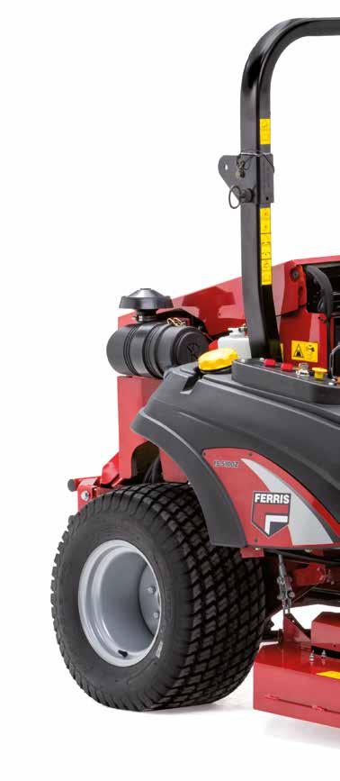 IS 5100Z The IS 5100Z series of full-sized zero-turn mowers features an impressive complement of comfort, performance and convenience.