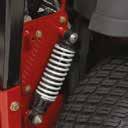 and front independant adjustable coilover-shocks.