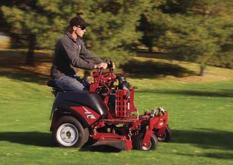 sure to find the perfect Ferris zero-turn mower to fit your needs. Be surprised by the extremely high capacity and maximum operator comfort.