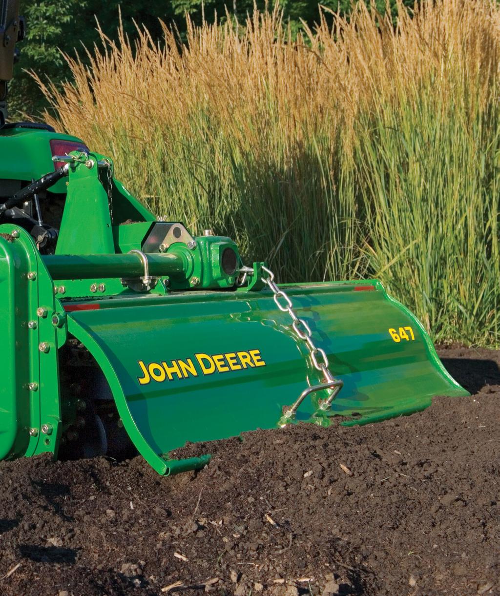 You already know about the quality of John Deere riding lawn equipment.