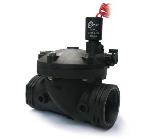2/2 CONTINUOUS CURRENT OPERATOR S80-2 The new DOROT S80-2 operator is designed for electric activation of automatic control valves in irrigation systems controlled by continuous current controllers.