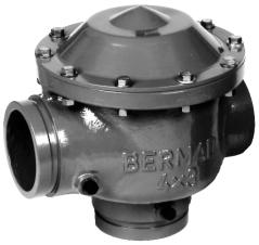 CONTO 350 Series FITE BACKAS YDAUIC Patented For filter systems The Bermad 350 Series patented Filter Backwash ydraulic Valves are suited for automatic backwashing of filtration systems.