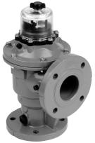Such valves can be employed in sequential operation of irrigation blocks through hydraulic remote control tubes.