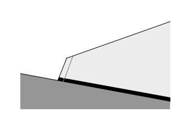 Hard Strip Limit: Under mountain, and/or Steep dipping seams Highwall