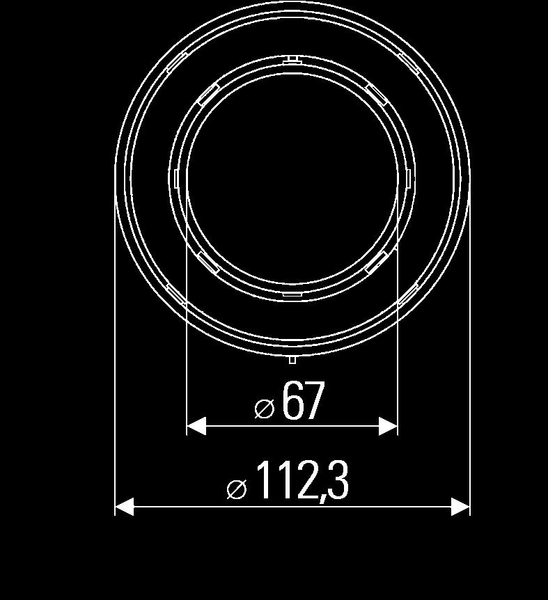 reflector in the circular module series 009 362-.