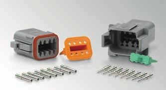 92 93 DEUTSCH "DT SERIES" PLUG CONNECTORS The concept combines high quality materials with a connecting system characterised by both reliability and easy handling.