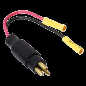 TWO WIRE PLUGS 5010-02 12 volt, 10ga, 2 wire 5010-02C Packaged for Retail 5010-02-2 12 volt, 10ga, 2
