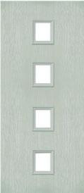 stainless steel, letterplate & door knocker chrome Style: Esprit C09C Colour:
