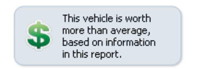 Other information about this vehicle, including problems, may not have been reported to CARFAX.