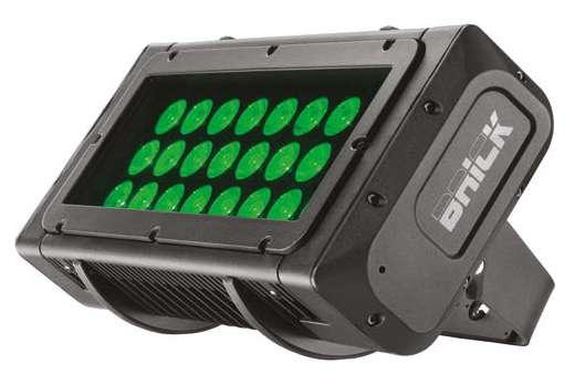 BRICK THE BASE OF ANY LIGHTING DESIGN The new BRICK is a high power, very compact, self-contained, IP65 LED Wash light.