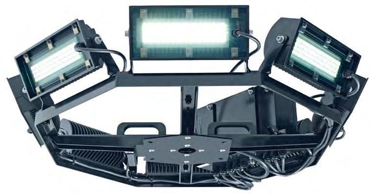 FLOODLIGHTING AL SERIES LED AL360 IP65 Benefits Wireless control simplifies operation for ease of use Centrally monitor and adjust power consumption Control system enables efficient planning of