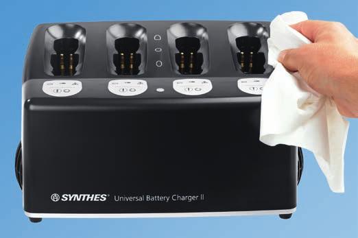 Care and Maintenance Cleaning The device must be unplugged before it is cleaned. To clean the charger, wipe it off with a clean, soft and lint-free cloth dampened with deionized water.