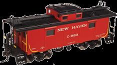 cupola Nickel Plate Body Style: windows spaced further from the cupola *CSX Licensed Product (N scale models shown) Undecorated - NH Style 20 003 597