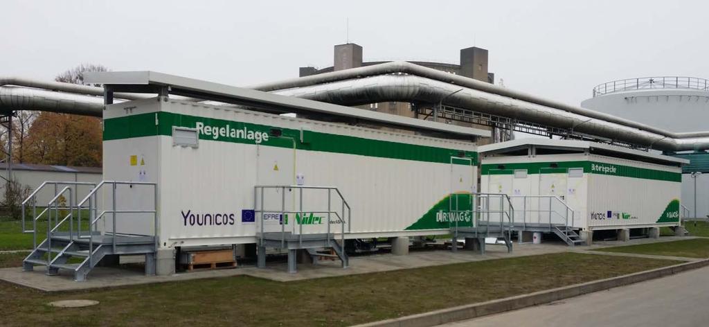 Energy Storage for Grid support 2MW 2,7MWh for DREWAG (Dresden, Germany) Primary frequency control for the balancing of short-term
