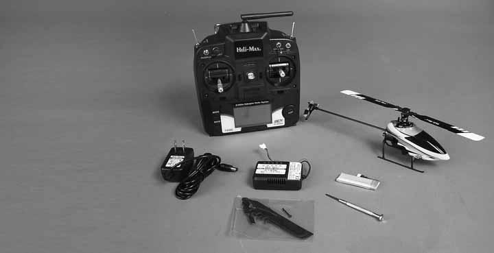 WARRANTY Heli-Max guarantees this kit to be free from defects in both material and workmanship at the date of purchase. This warranty does not cover any component parts damaged by use or modification.