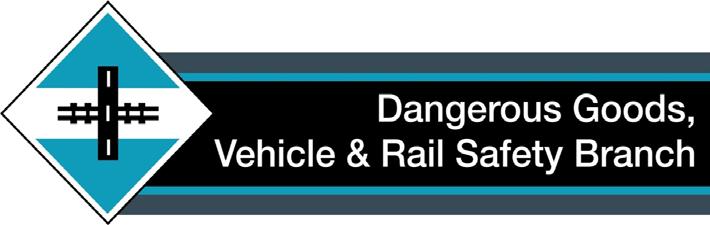 Dangerous Goods and Rail Safety Dangerous Goods, Rail Safety & 511 A Technical