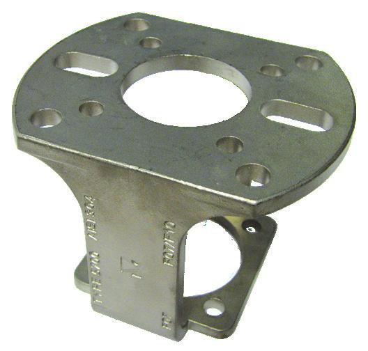 Standard Brackets Bracket Type 5700 Material AISI 304 Easy mounting Type 5700 has an uncomplicated construction and is therefore very easy to