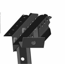 Bridge C89L Bolt Holder The bolt holder used in the C89L brackets is designed to accept a 3/4" coil threaded bolt or coil rod and is the load carrying device that transfers the load from the overhang
