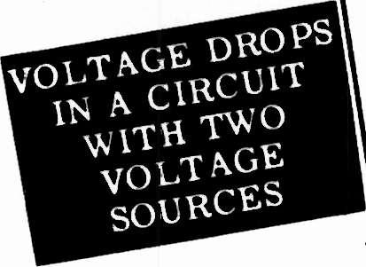 This is one way of using Kirchhoff's second law, which states that the sum of the voltage drops around a circuit equals the voltage applied across the circuit.