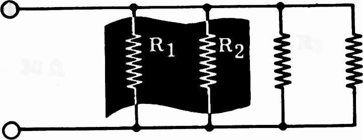 Find the total resistance, using Ohm's law: Rt = Et = 1 = 12 ohms TOTAL