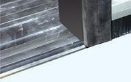 aluminium sill con nuous below fastening angle frequency controlled