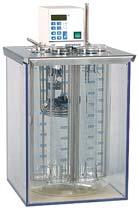 DIN 52 004 - IP 160 - IP 189 - IP 190 - ISO 3675 - ISO 3838 - JIS K2249 - Tempering Bath - Ambient Temperature - 4-place full-view acryl bath - up to +60 C max.
