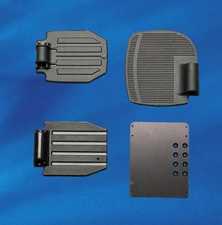 Invacare IVC Wheelchair Accessories Footrests Legrests 4. T96A/C 60 Elevating Footrest Aluminum/Composite.