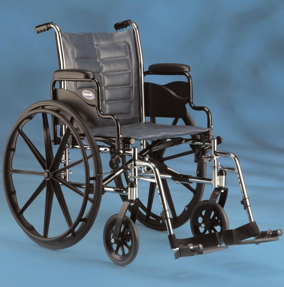 Invacare IVC Tracer SX5 Wheelchair The Invacare IVC Tracer SX5 lightweight frame weighs less than 6 pounds, which makes this chair perfect for rental and long- or short -term use.