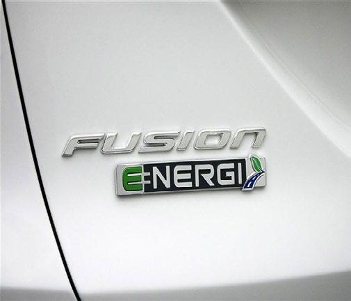 HYBRID VEHICLE IDENTIFICATION The Fusion Hybrid vehicles can easily be identified by the Hybrid badges located on the