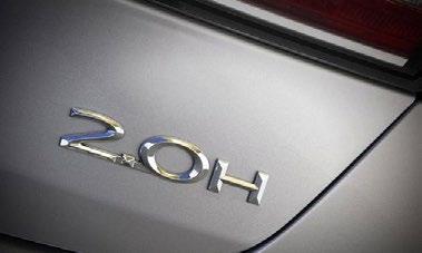 0H badge located on the trunk lid. MKZ Hybrid 2.
