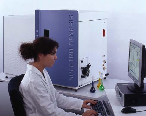 SPECTRO GENESIS The SPECTRO GENESIS offers a real economic alternative to sequential ICP and Atomic Absorption spectrometers, enabling those who are unfamiliar with ICP to profit from the advantages