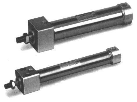 ISO Cylinder: Direct Mount Type Double cting, Single Rod Series CR Square rod cover makes direct mounting possible Space-saving Mounting accuracy and rigidity made possible by means of faucet joint