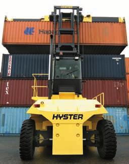 New Features Container handlers equipped with a mast are receiving renewed interest from terminal operators, because these first row container stackers perform container shunting operations faster