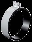 ø D Tubes and Box Fans Accessories MFR - Foot CFC - Duct Clamps For mounting of a Ropera tube fan. Made of galvanized steel. Drillings aligned to those of the fan.
