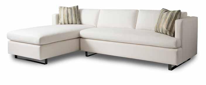 118 Sectional Back Height 30" Arm Height 30" Arm