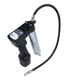 Manual lubrication Battery-driven grease gun LAGG 400B Quick and easy grease filling The battery-driven grease gun LAGG 400B is a high quality grease gun suitable for lubricating bearings, machines,
