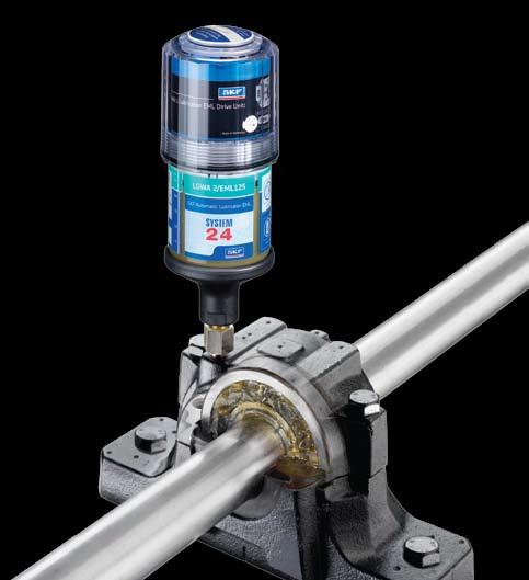 Automatic lubricators Single point automatic lubricators LAGE 125 and 250 Reliable, reusable lubricator system meets many needs The LAGE series of the SKF System 24 family are single point electro