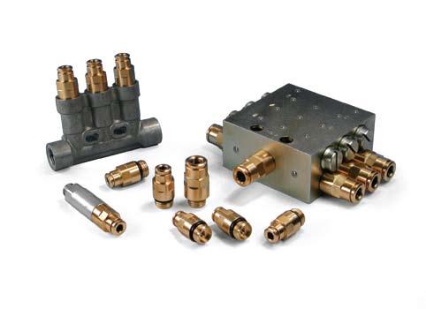 repairs The universal quick connector system from VOGEL for plastic and steel tubing Novel seal and locking concept meets the zero leakage requirements of industrial users Insensitive to dirt Easy to