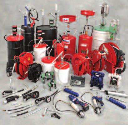A complete line of lubrication solutions and industrial pumping products At every construction site, automotive repair shop and industrial plant, maintenance and automotive service professionals need
