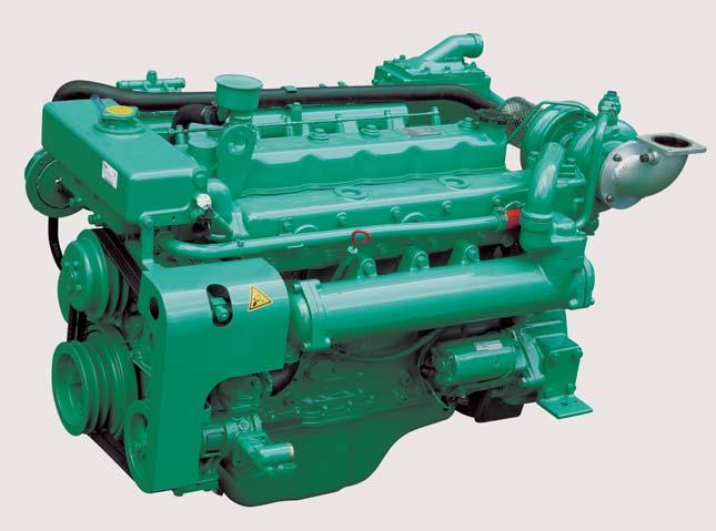 5 : 1 Firing order 1-5 - 3-6 - 2-4 Mechanical all speed (R.S.V) Fuel consumption(only Ref.) g / PS.h 159 liter/h 34.5 Starter motor capacity V - kw 24-4.
