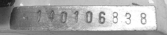 Serial Numbers The 1 at the beginning of the serial number indicates the unit was manufactured in Germany A 2 would