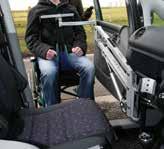 It s easy and comfortable for both the passenger and the person assisting. The wheelchair base unit is then stored in the car boot. There are both manual and powered wheelchair options available.