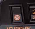 Rev-limiter Control Dial With the simple turn of a dial, you can easily regulate engine revolution in 10 RPM